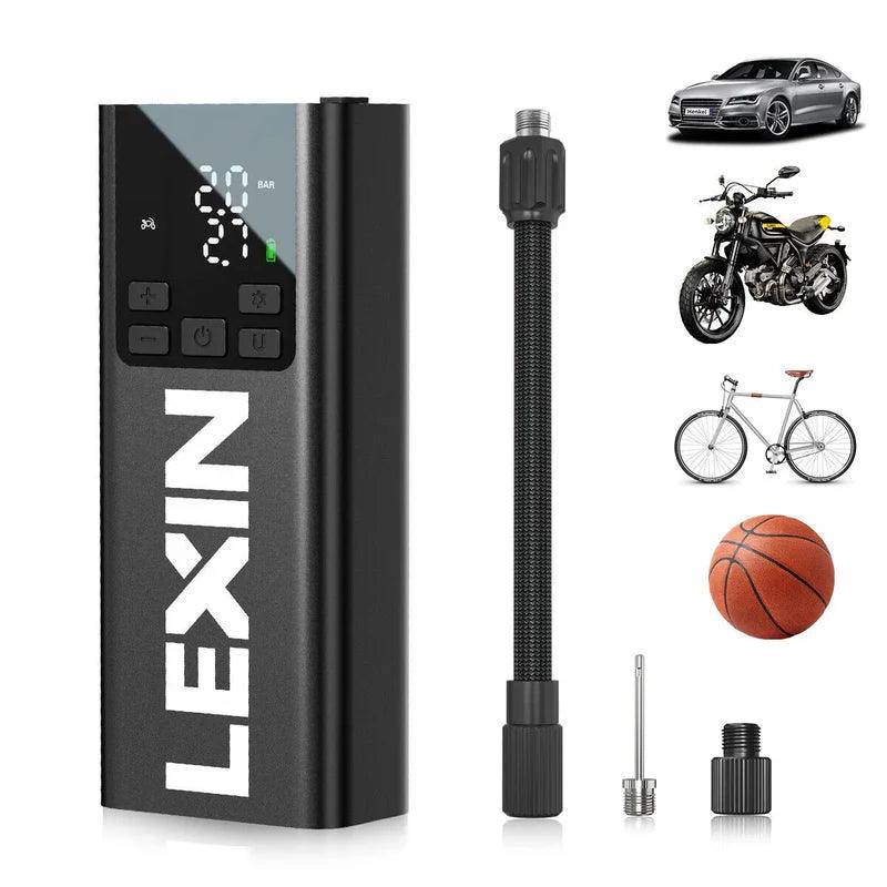 LEXIN P5 Portable Tire Pump - Moto Pockets