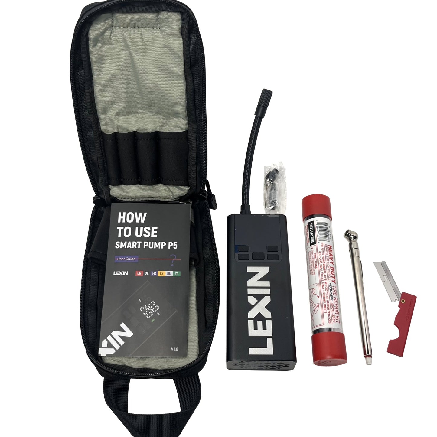 Moto Pockets Tubeless tire repair kit