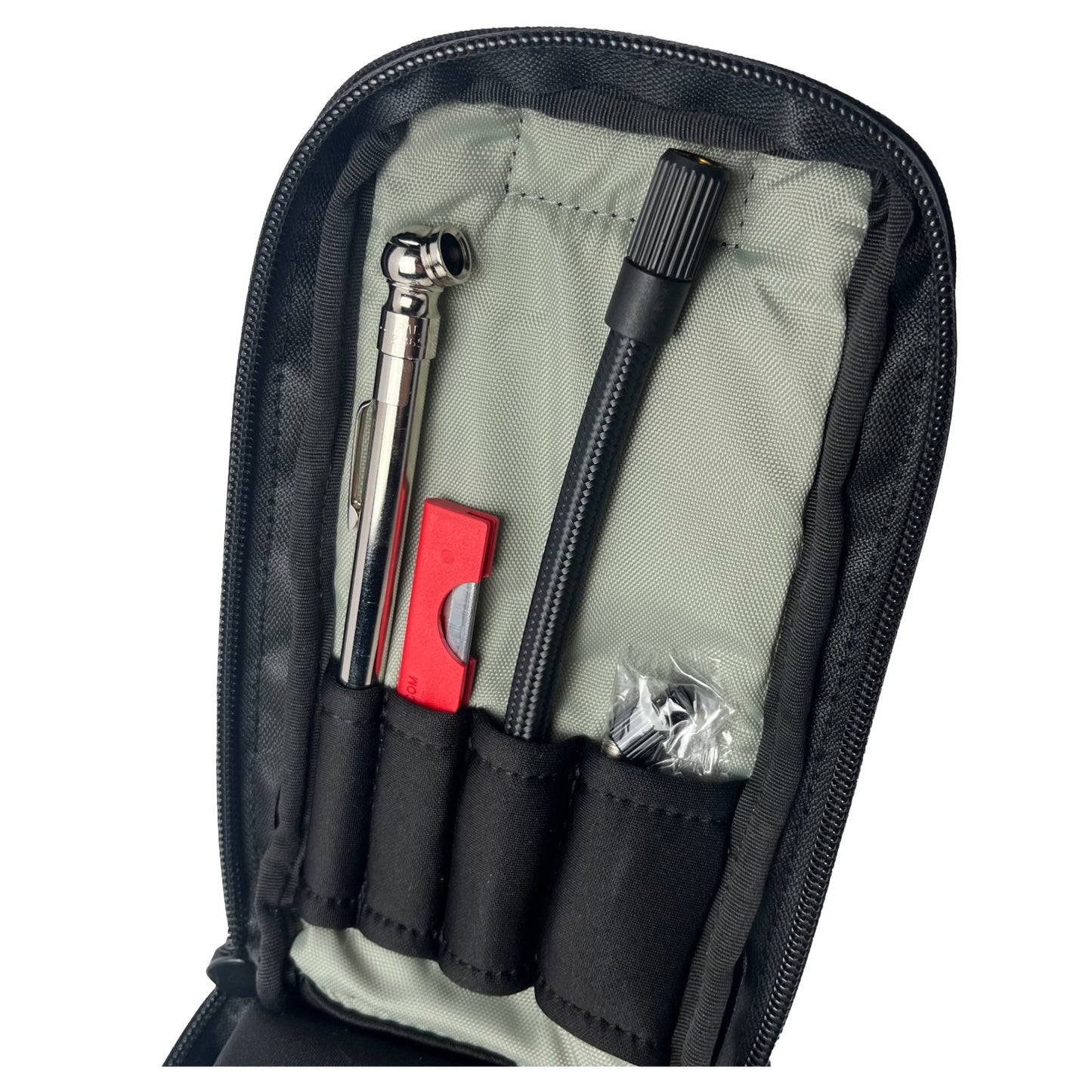 Motorcycle Tubeless Tire Repair Kit with Pump & Tools - Moto Pockets