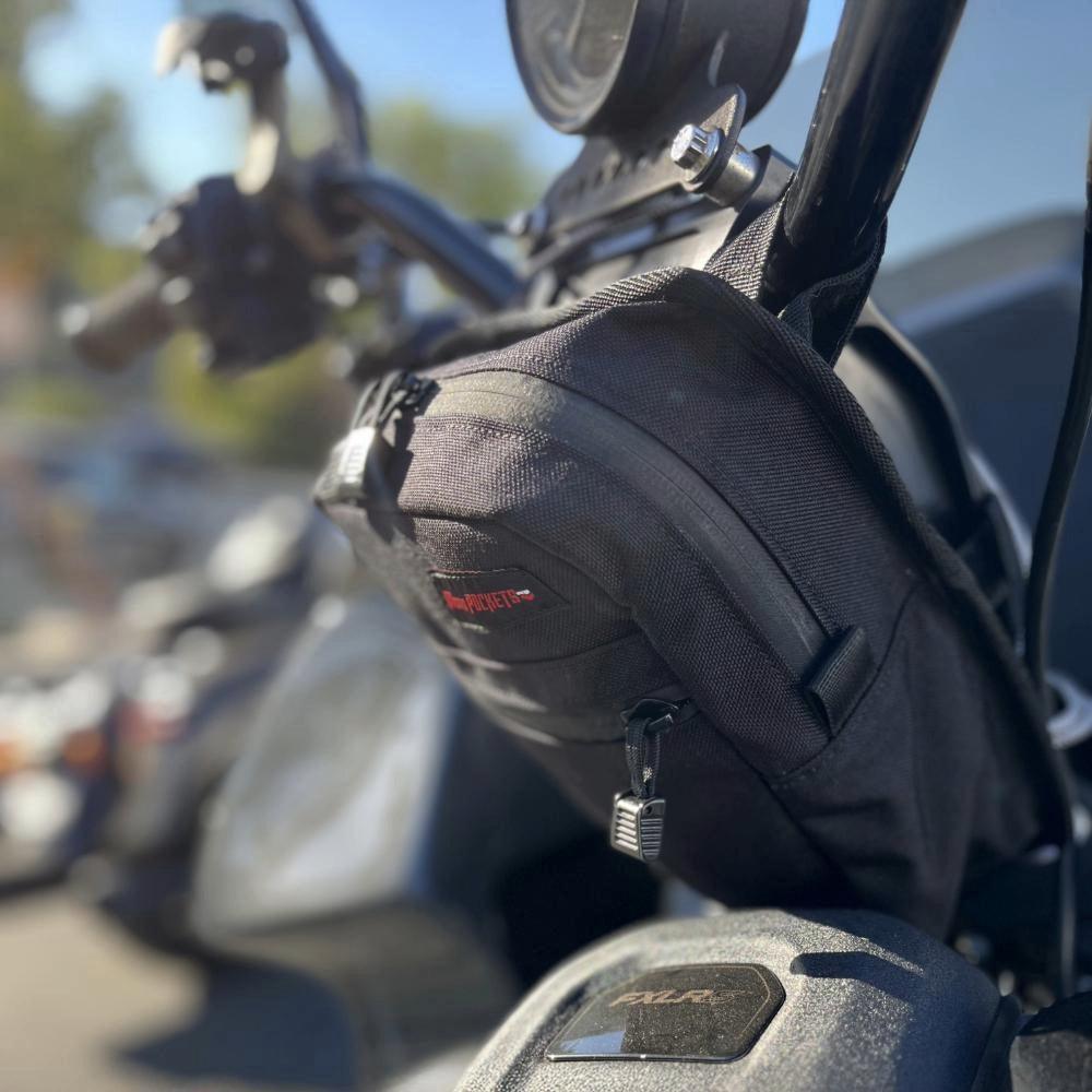 Cordura vs. Other Fabrics: Why Material Matters in Motorcycle Handlebar Bags - Moto Pockets
