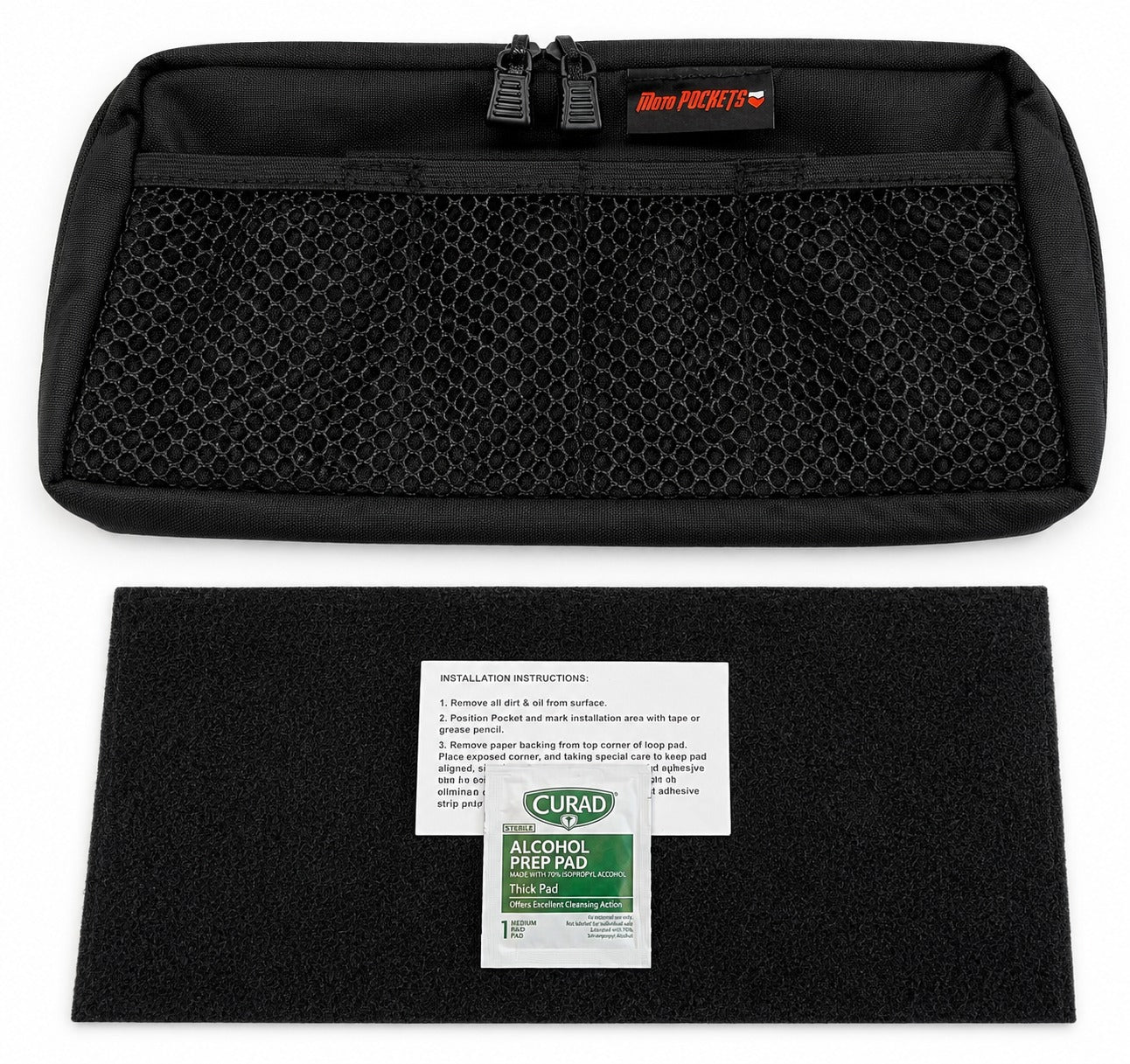 Moto Pockets Pannier Lid Bag Contents