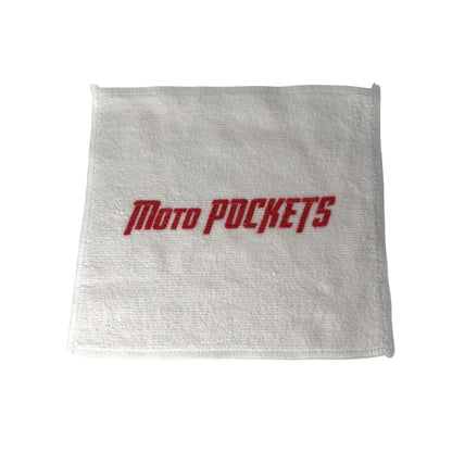 Moto Pockets 8x8 Helmet Shield cleaning microfiber towel