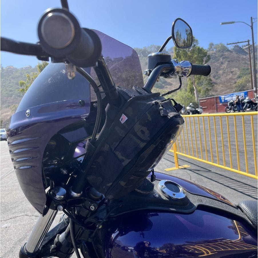 T-Bar Utility Handlebar Bag - Moto Pockets